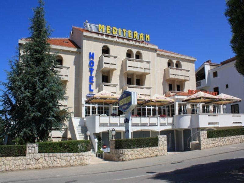 Hotel Mediteran Zadar Bagian luar foto